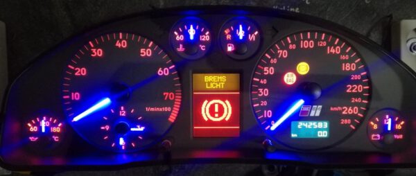 Reparatur Änderung Zeigerbeleuchtung Reparatur LED SMD Farbe Audi VW Seat Skoda – Bild 3